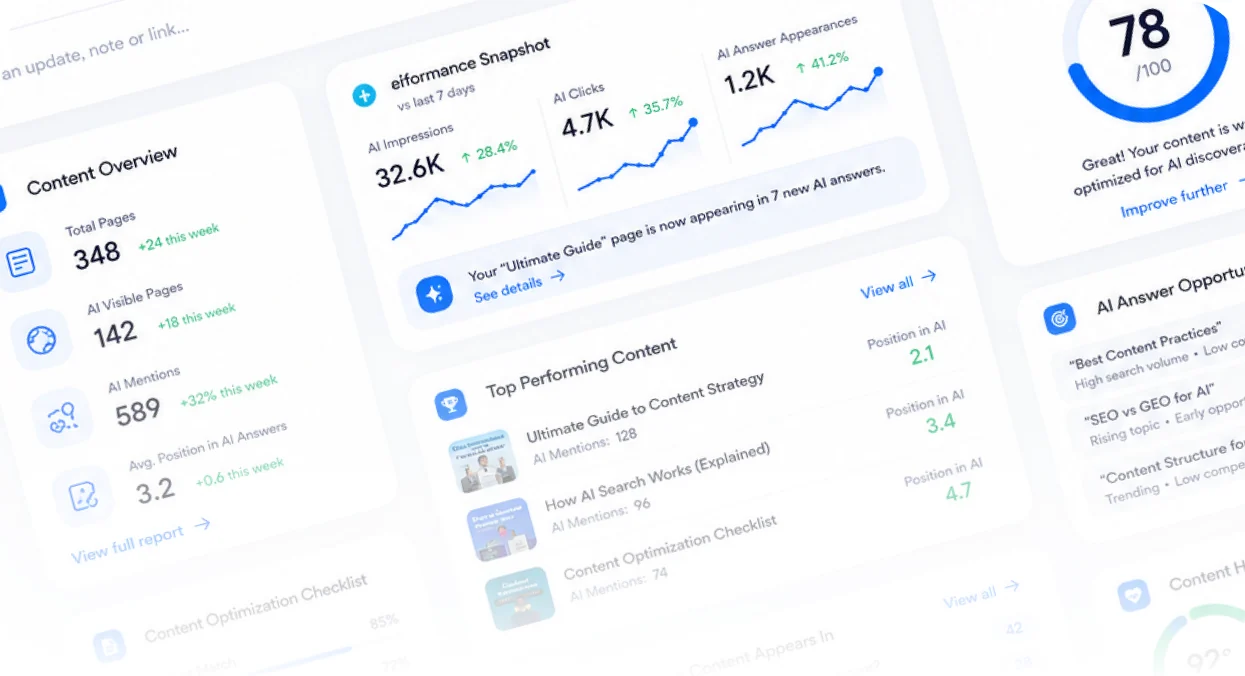 Content-heavy websites